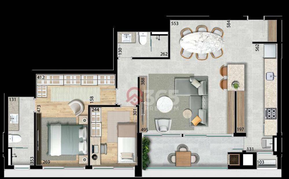 Apartamento, 3 quartos, 93 m² - Foto 18