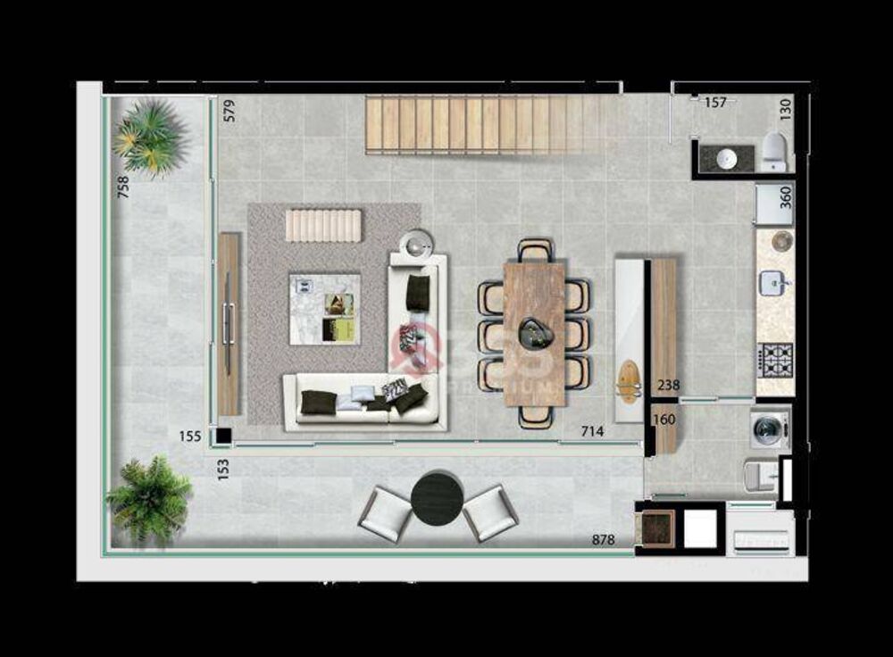 Apartamento, 3 quartos, 93 m² - Foto 3