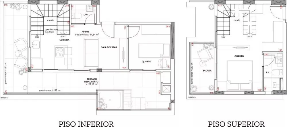 Cobertura, 1 quarto, 64 m² - Foto 11