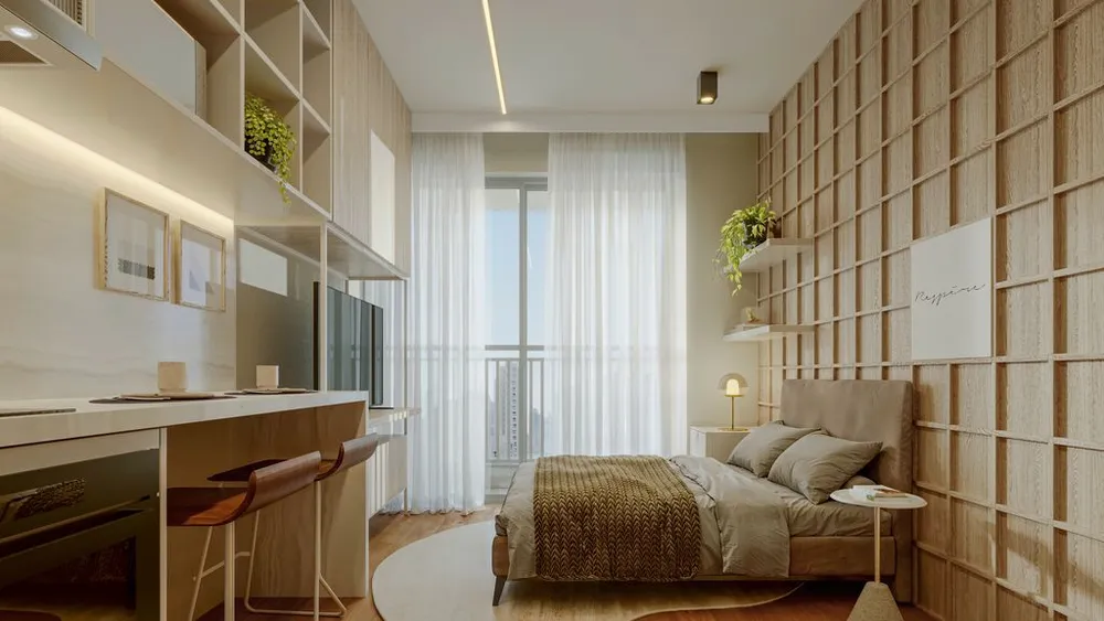 Apartamento, 1 quarto, 26 m² - Foto 2