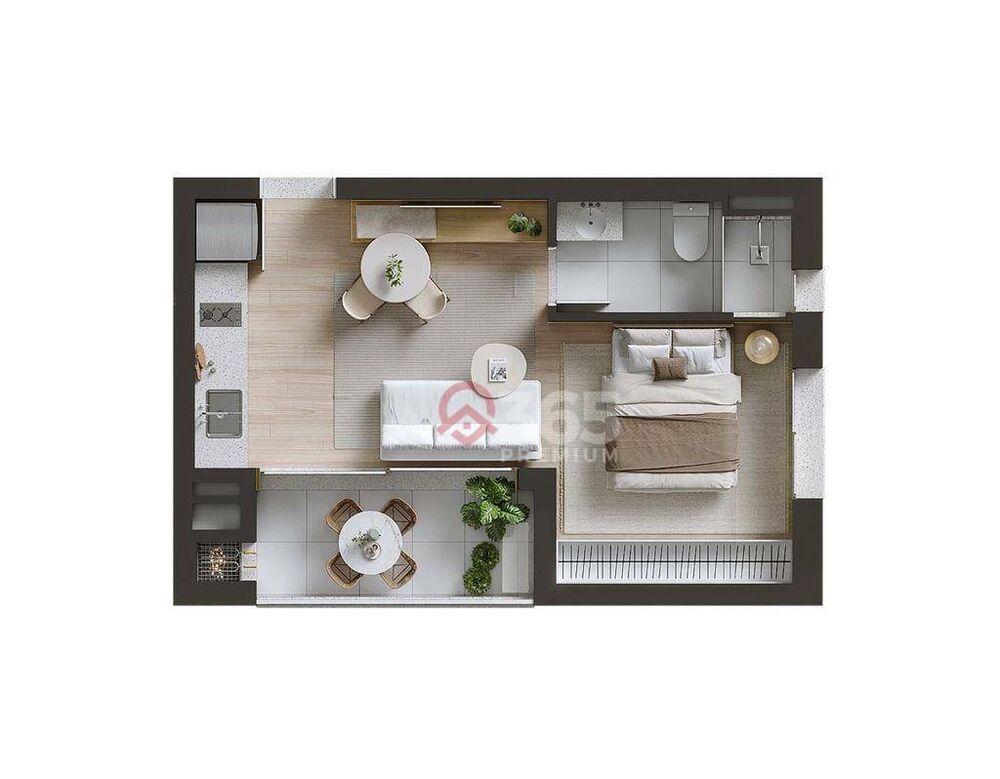 Kitnet-Studio, 31 m² - Foto 12