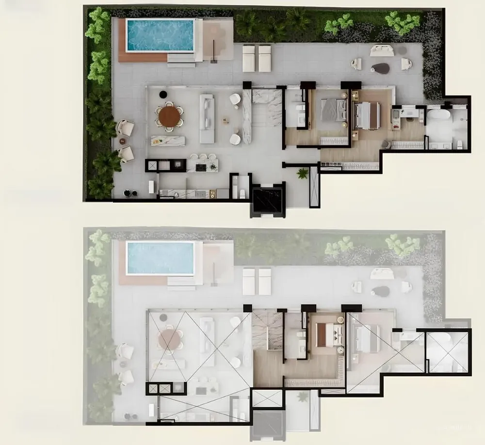 Cobertura, 4 quartos, 202 m² - Foto 14