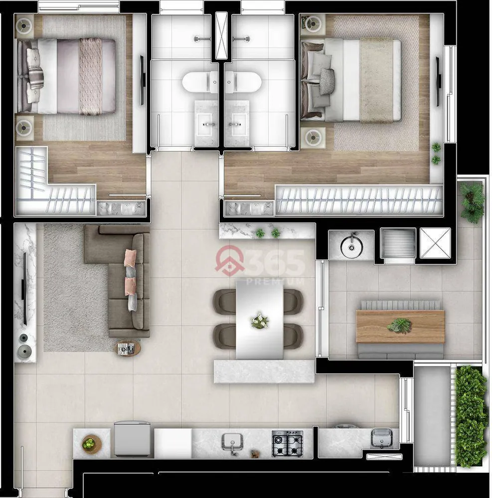 Apartamento, 3 quartos, 88 m² - Foto 12