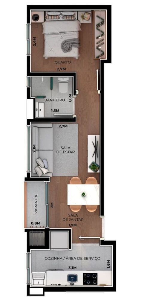 Apartamento à venda com 2 quartos, 73m² - Foto 14