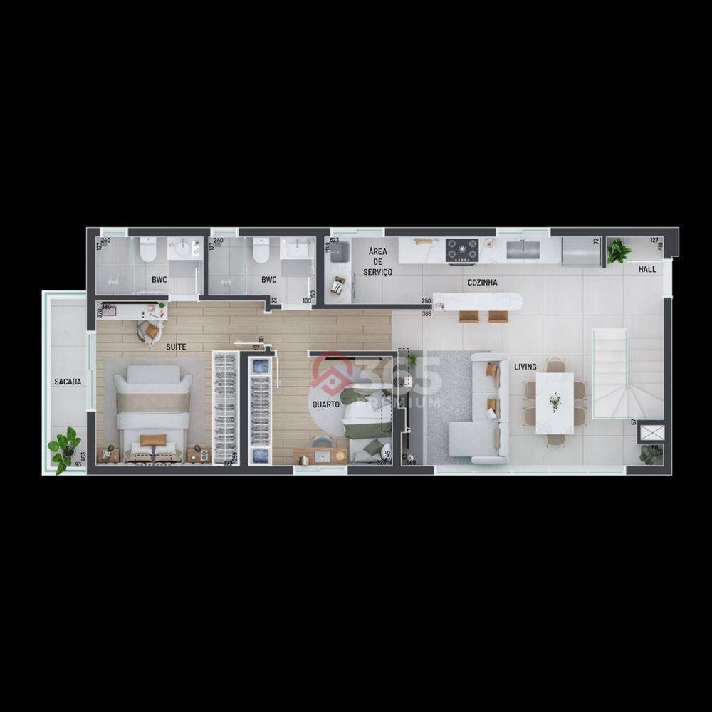 Cobertura, 2 quartos, 147 m² - Foto 12