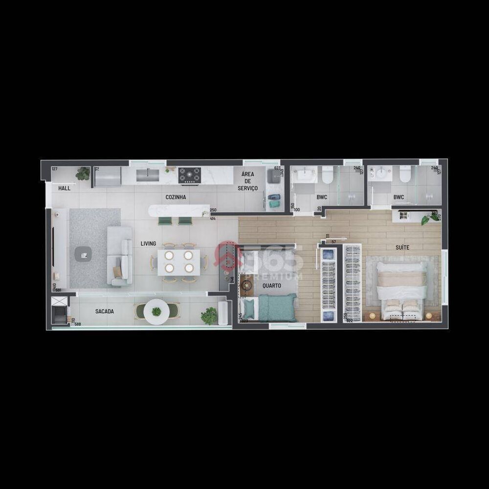 Cobertura, 2 quartos, 147 m² - Foto 18