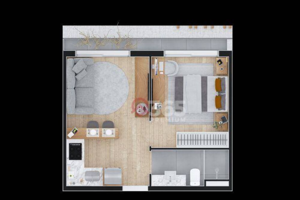 Apartamento, 1 quarto, 52 m² - Foto 19