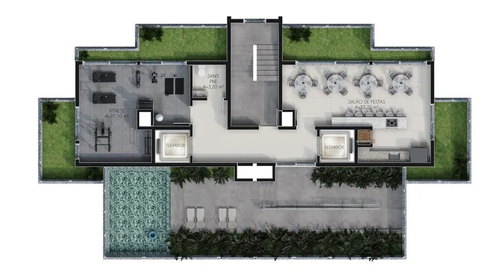 Cobertura, 3 quartos, 116 m² - Foto 7