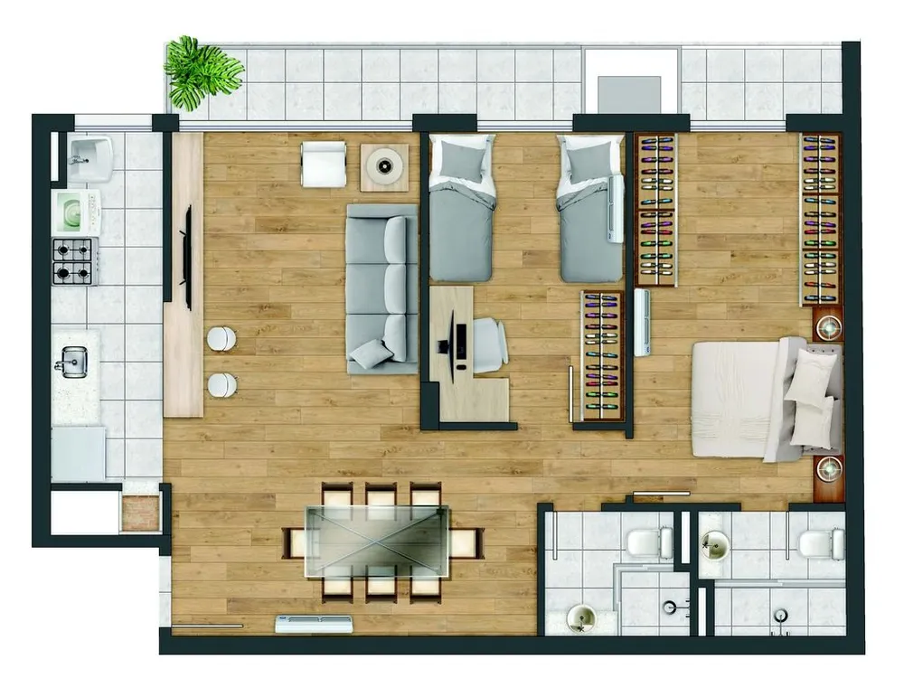 Apartamento, 2 quartos, 79 m² - Foto 5