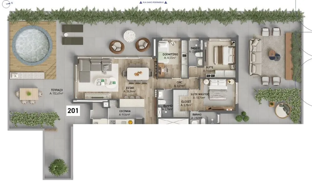 Apartamento, 2 quartos, 67 m² - Foto 6