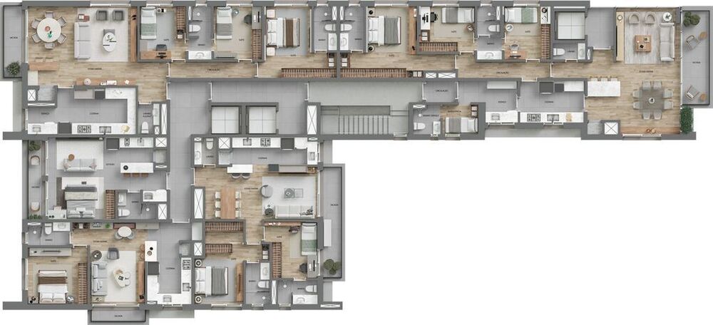 Apartamento à venda com 3 quartos, 160m² - Foto 3