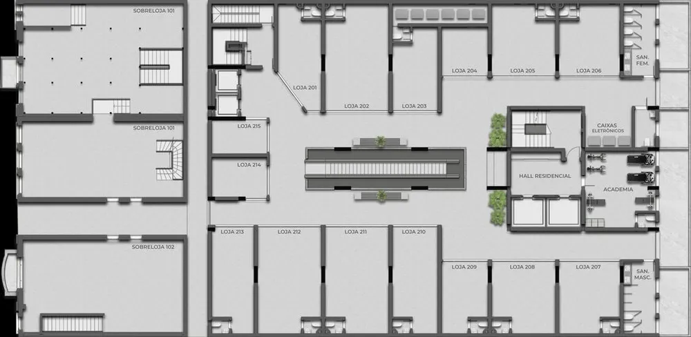Apartamento, 1 quarto, 57 m² - Foto 6