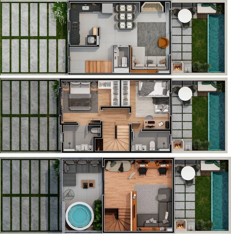 Casa de Condomínio, 3 quartos - Foto 8