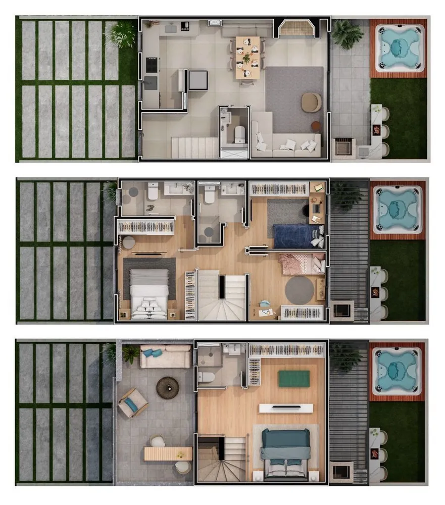 Casa de Condomínio, 3 quartos - Foto 6