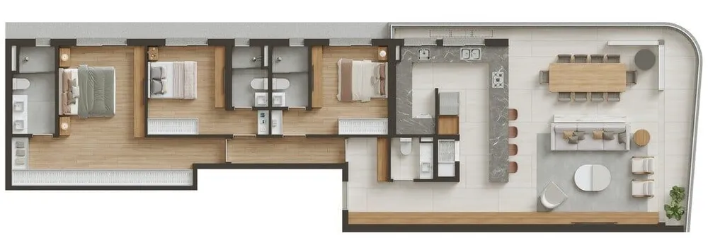 Apartamento, 3 quartos, 161 m² - Foto 12