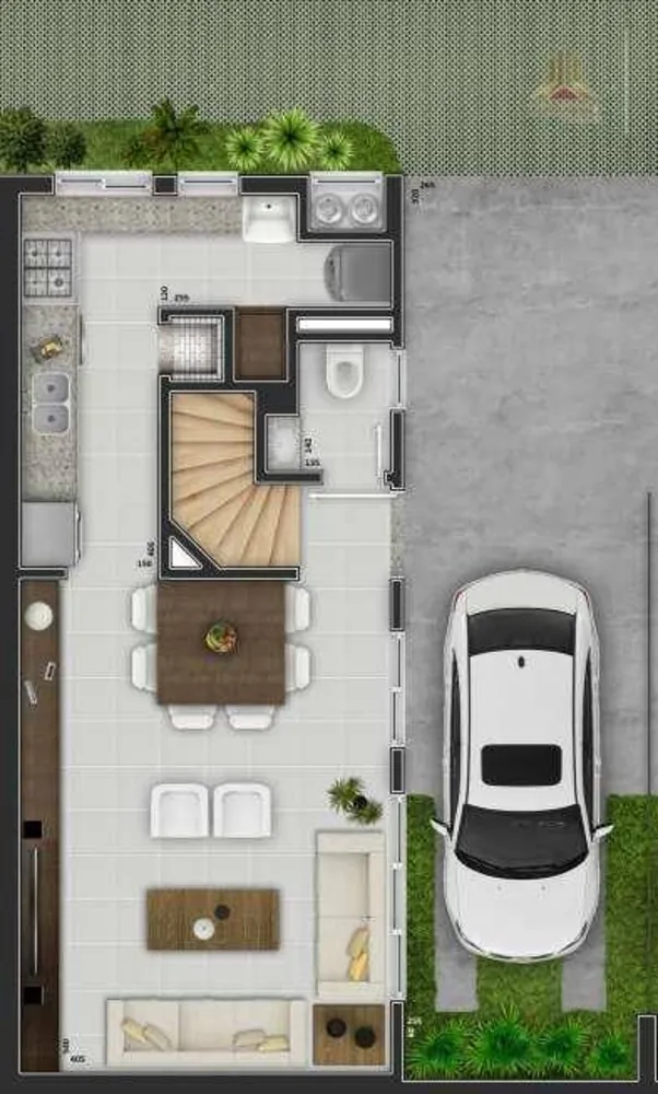 Casa de Condomínio, 3 quartos - Foto 3