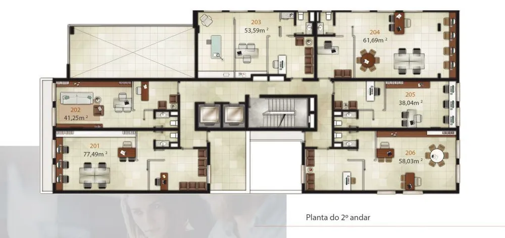 Sala-Conjunto, 58 m² - Foto 7