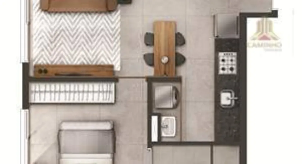 Apartamento, 1 quarto, 40 m² - Foto 4