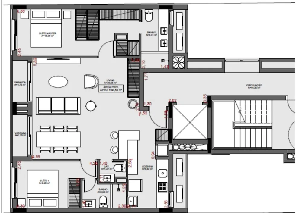 Apartamento, 1 quarto, 69 m² - Foto 12