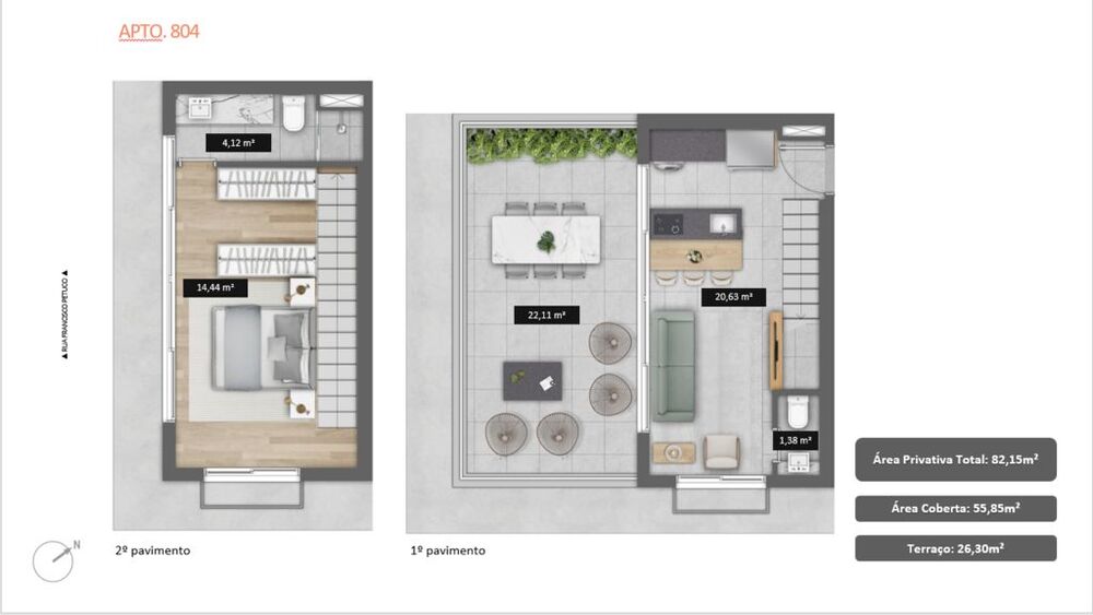 Apartamento à venda com 2 quartos, 116m² - Foto 20