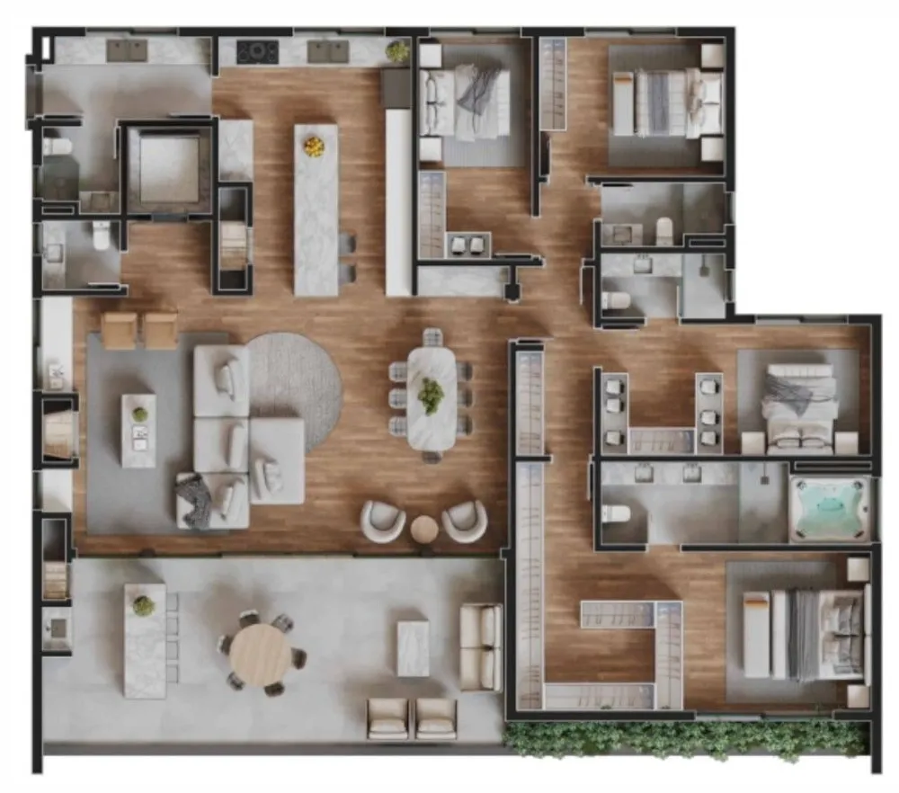 Apartamento, 3 quartos, 304 m² - Foto 10