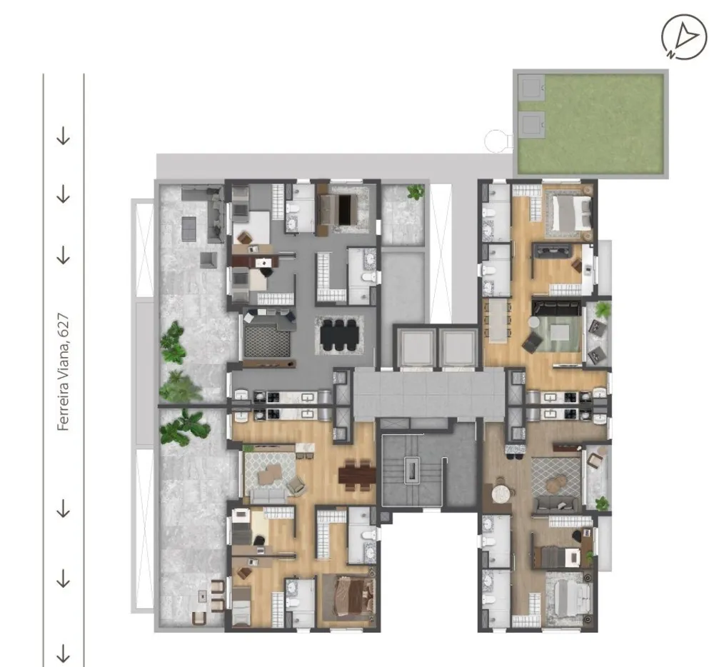 Apartamento, 2 quartos, 65 m² - Foto 12