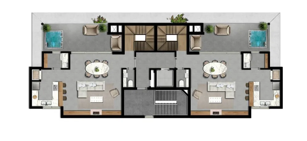 Cobertura, 3 quartos, 164 m² - Foto 3