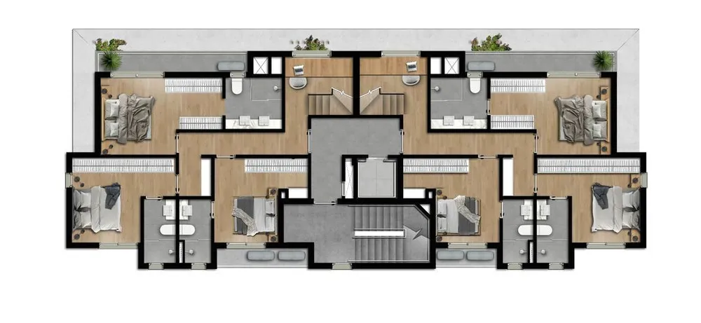 Cobertura, 3 quartos, 164 m² - Foto 2