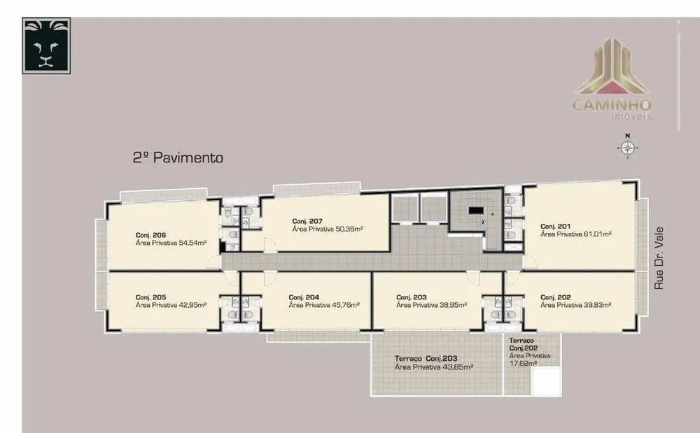 Sala-Conjunto, 43 m² - Foto 4
