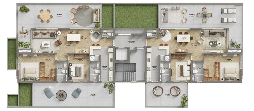 Apartamento, 3 quartos, 204 m² - Foto 8