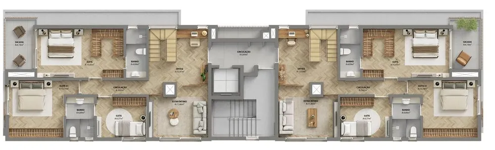 Apartamento, 3 quartos, 204 m² - Foto 4