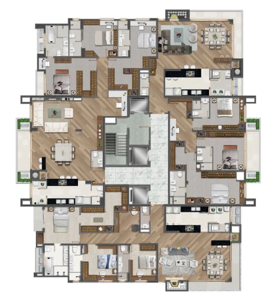 Apartamento, 3 quartos, 187 m² - Foto 12