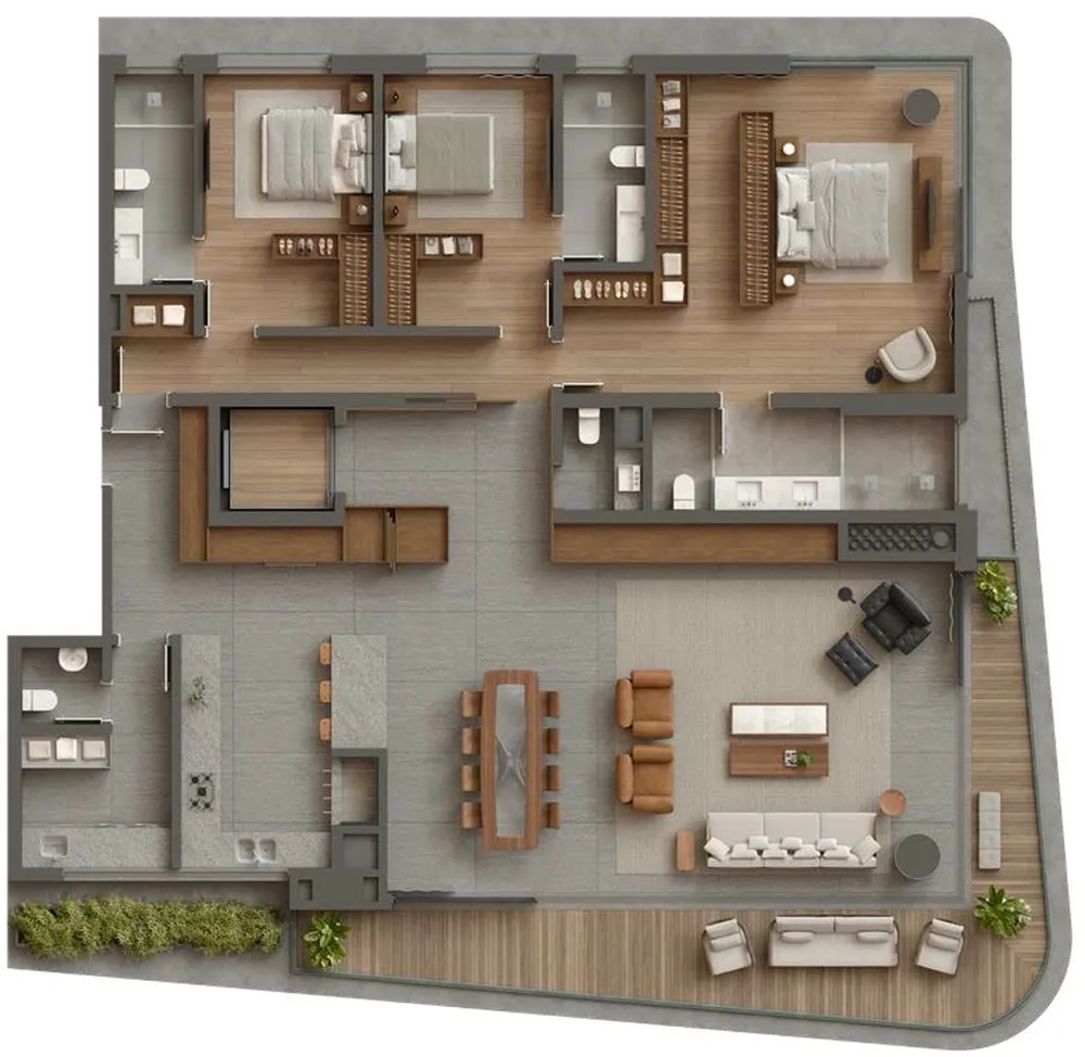 Apartamento, 3 quartos, 324 m² - Foto 8