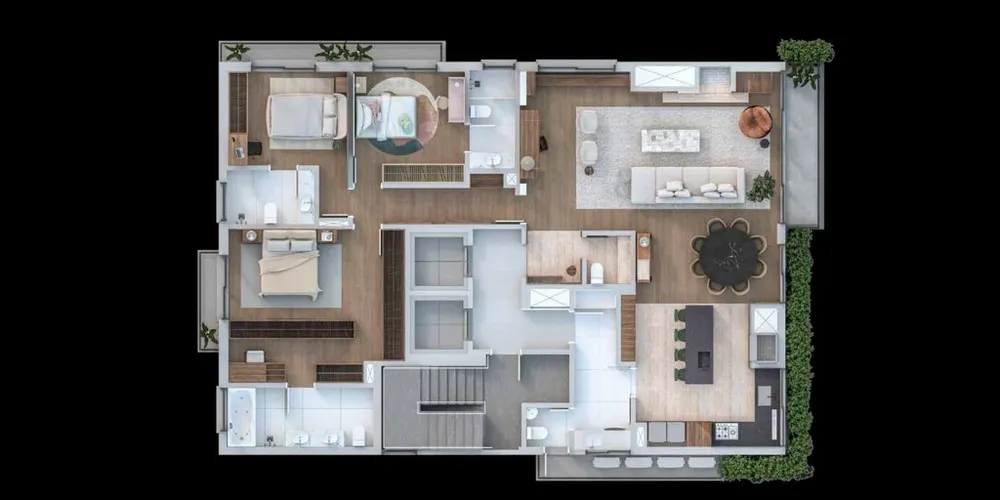Apartamento, 3 quartos, 203 m² - Foto 5
