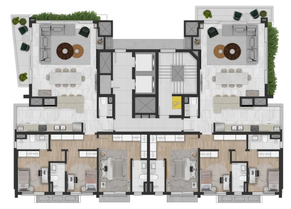 Apartamento, 3 quartos, 151 m² - Foto 11