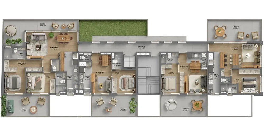 Apartamento, 1 quarto, 51 m² - Foto 6