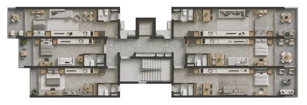 Apartamento, 1 quarto, 90 m² - Foto 9