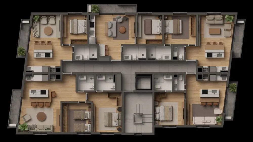 Apartamento, 1 quarto, 50 m² - Foto 8