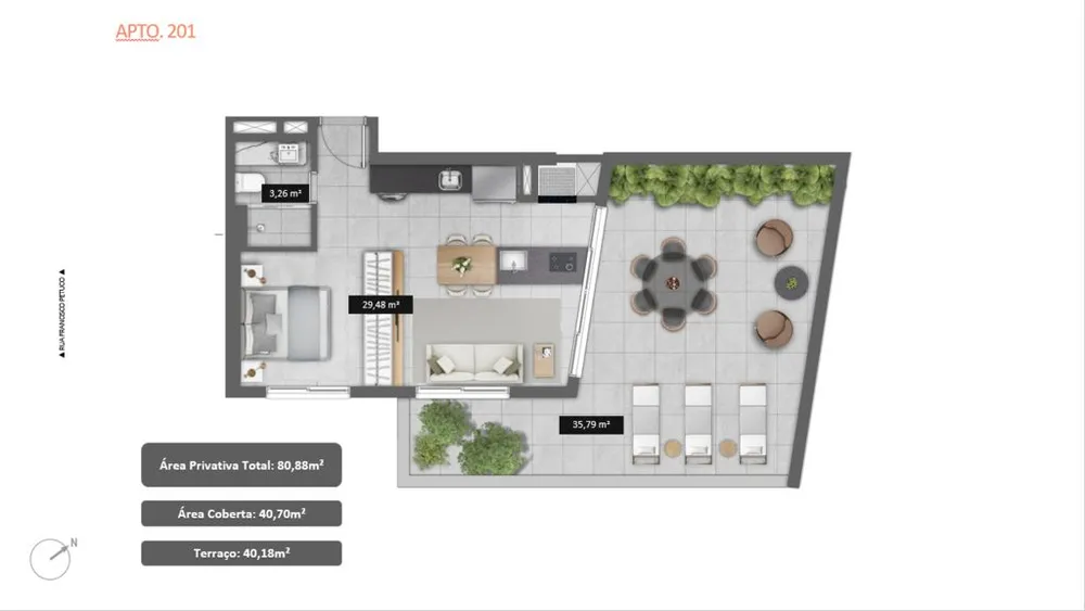 Kitnet-Studio, 41 m² - Foto 11