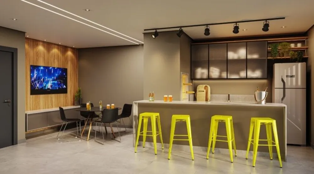 Kitnet-Studio, 34 m² - Foto 1