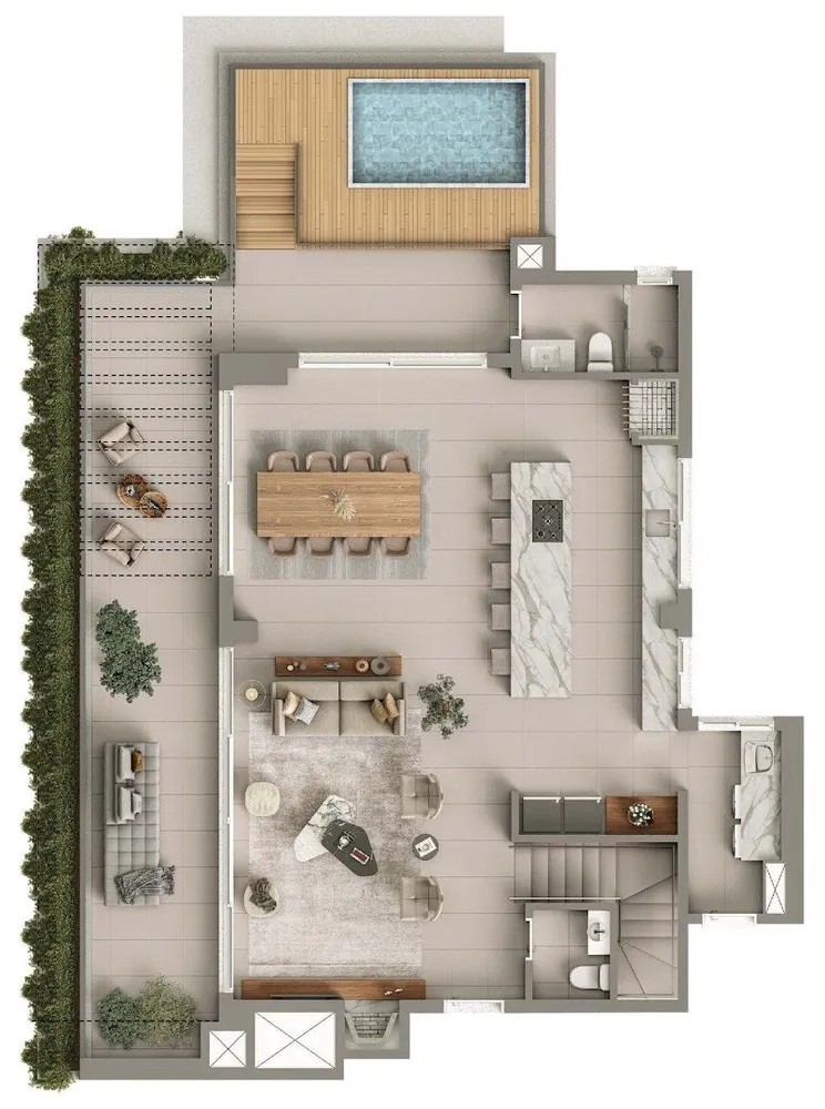 Apartamento, 3 quartos, 197 m² - Foto 8