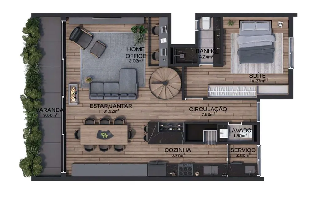 Cobertura, 3 quartos, 130 m² - Foto 11