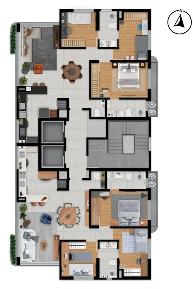 Apartamento, 3 quartos, 95 m² - Foto 9