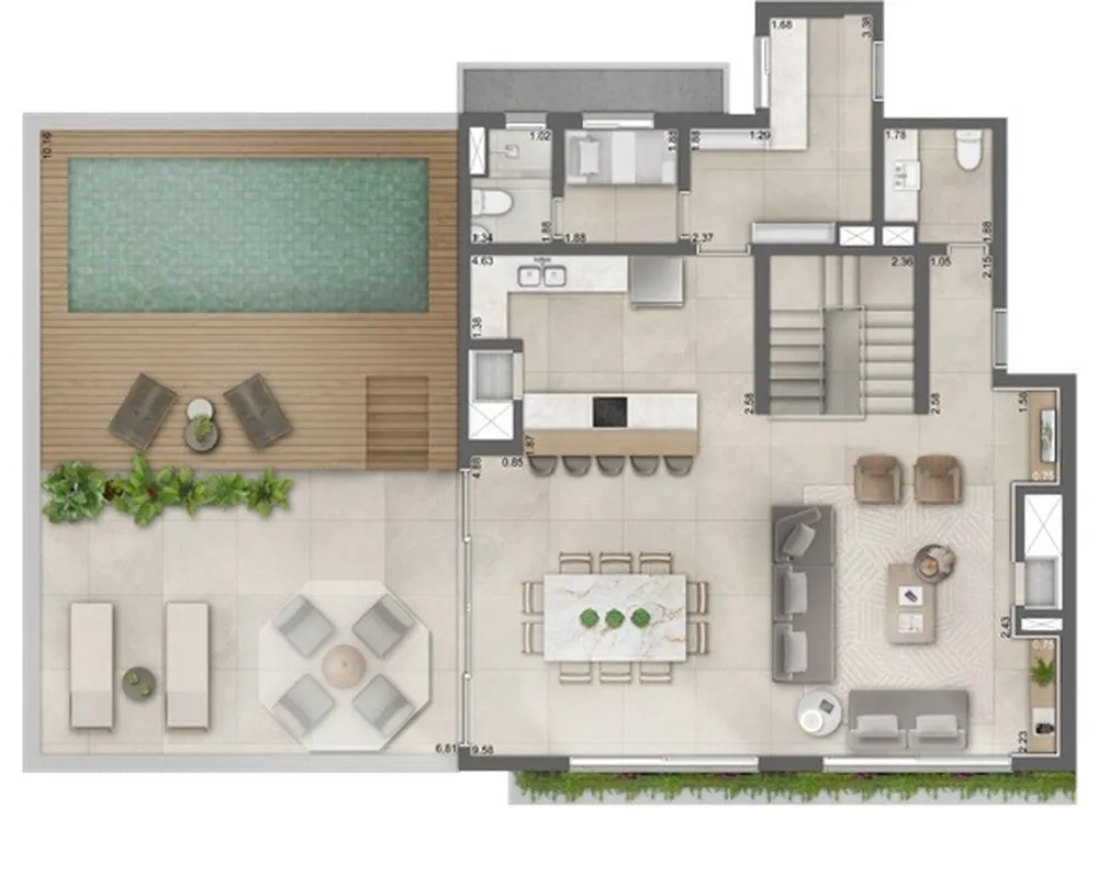 Apartamento, 4 quartos, 199 m² - Foto 3