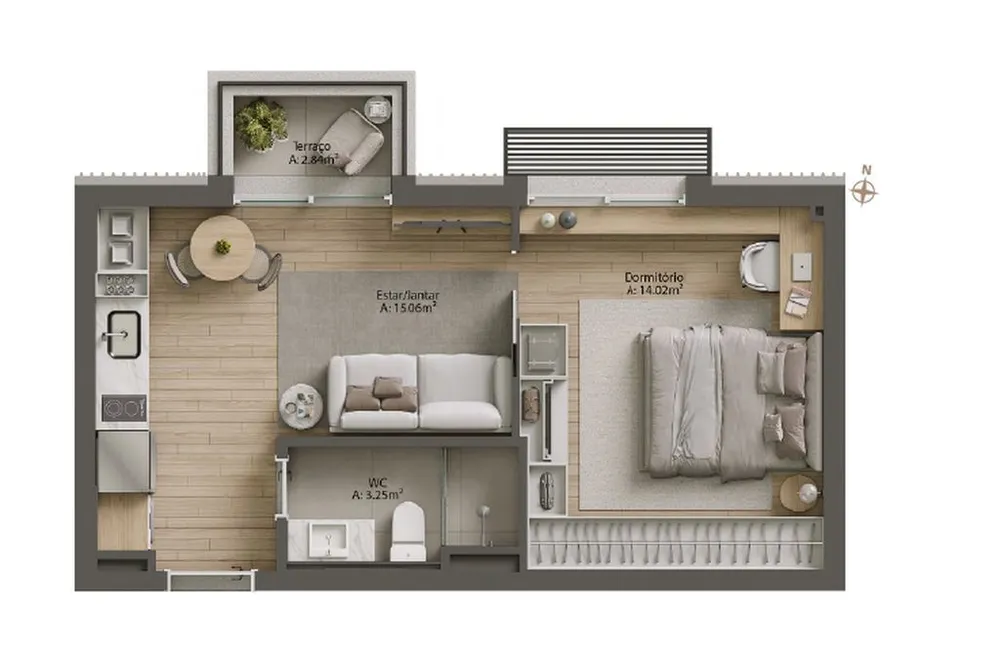 Apartamento, 2 quartos, 85 m² - Foto 6