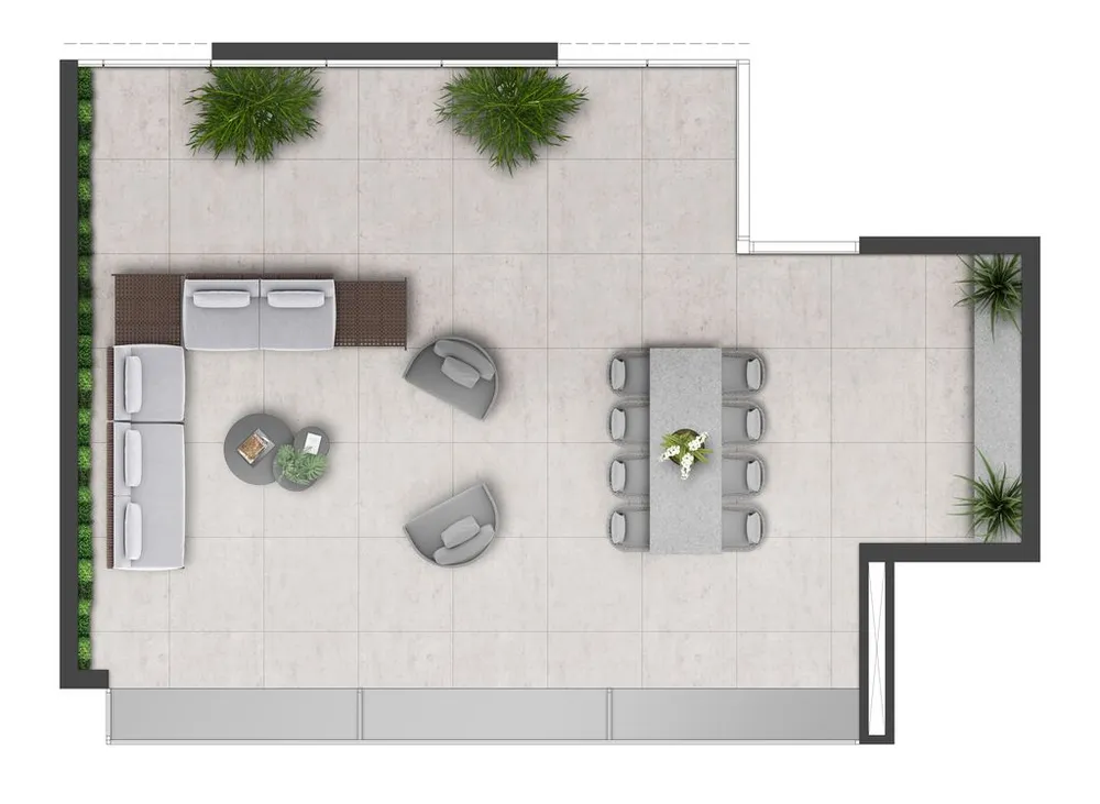 Apartamento, 1 quarto, 55 m² - Foto 4