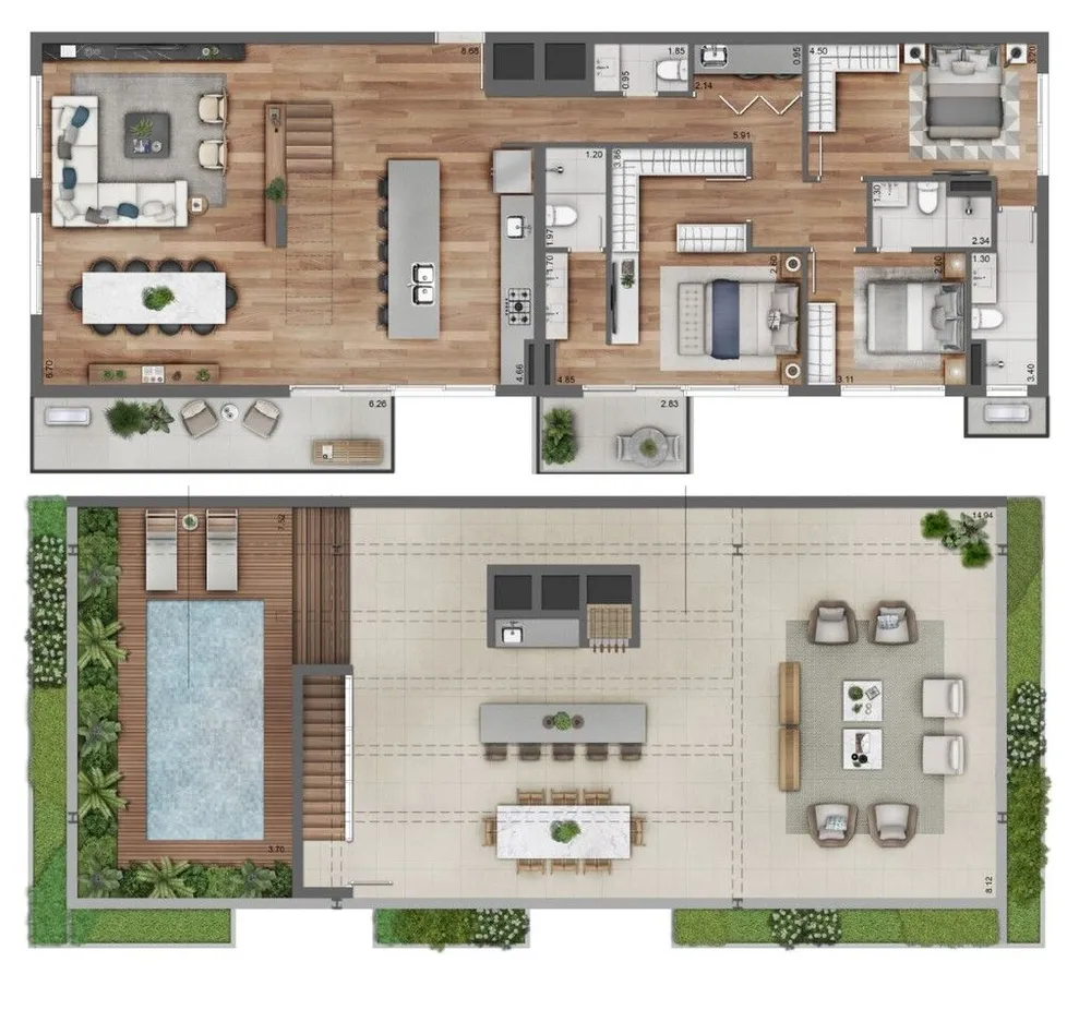 Apartamento, 2 quartos, 76 m² - Foto 7