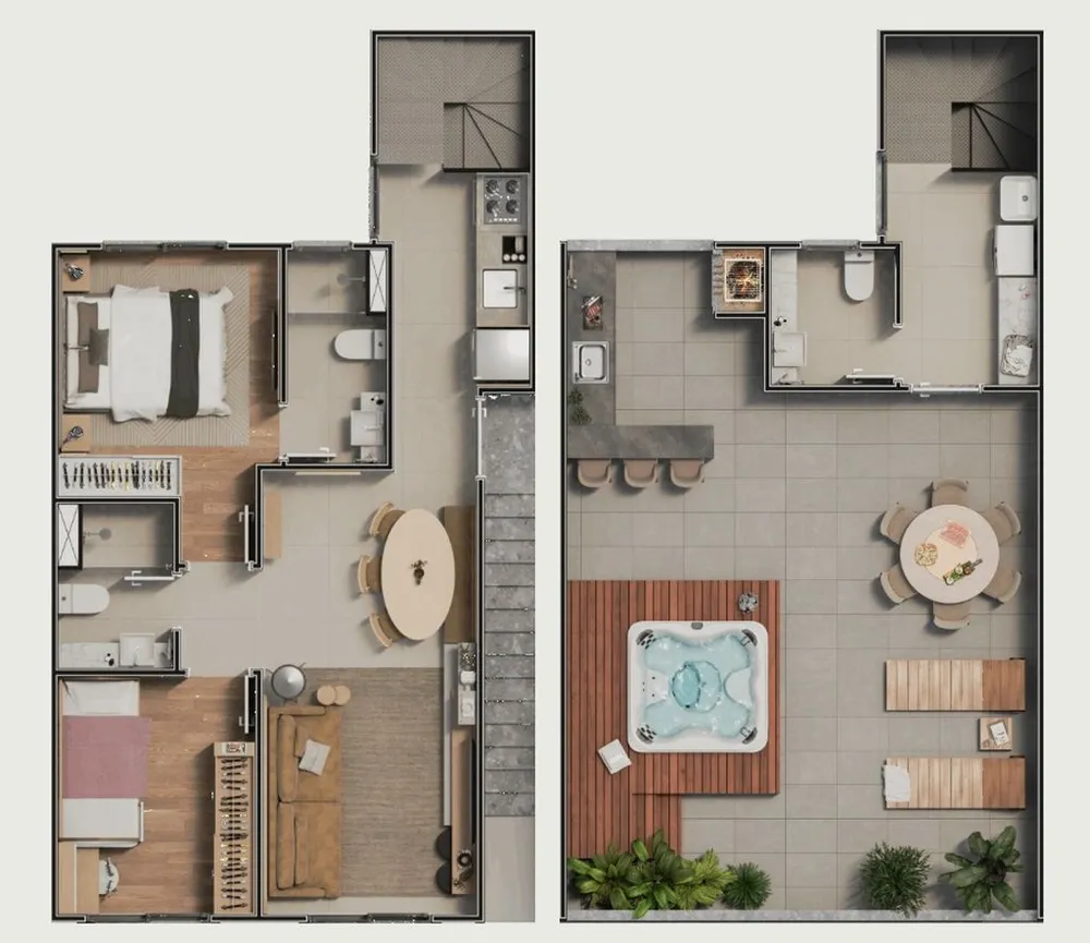 Casa de Condomínio, 2 quartos - Foto 6