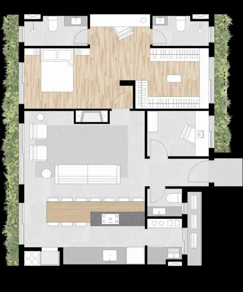 Apartamento, 2 quartos, 99 m² - Foto 8