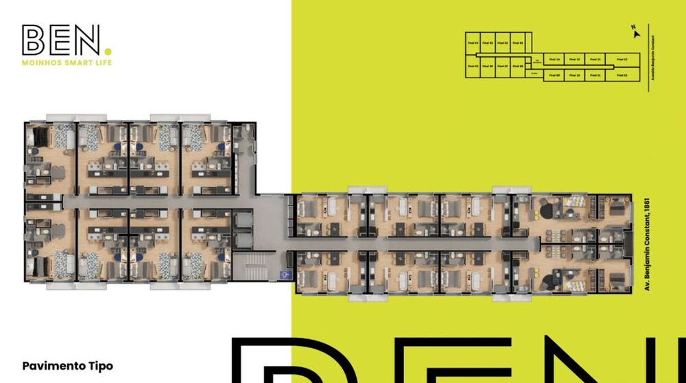Apartamento à venda com 2 quartos, 62m² - Foto 4